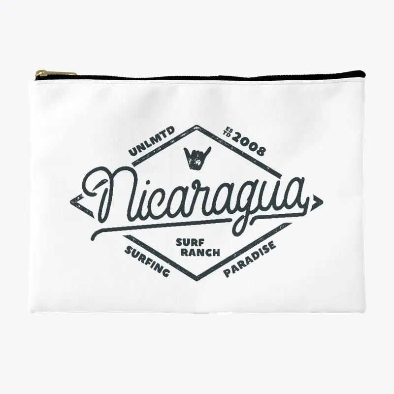 Nicaragua Surf Ranch Accessory Pouch