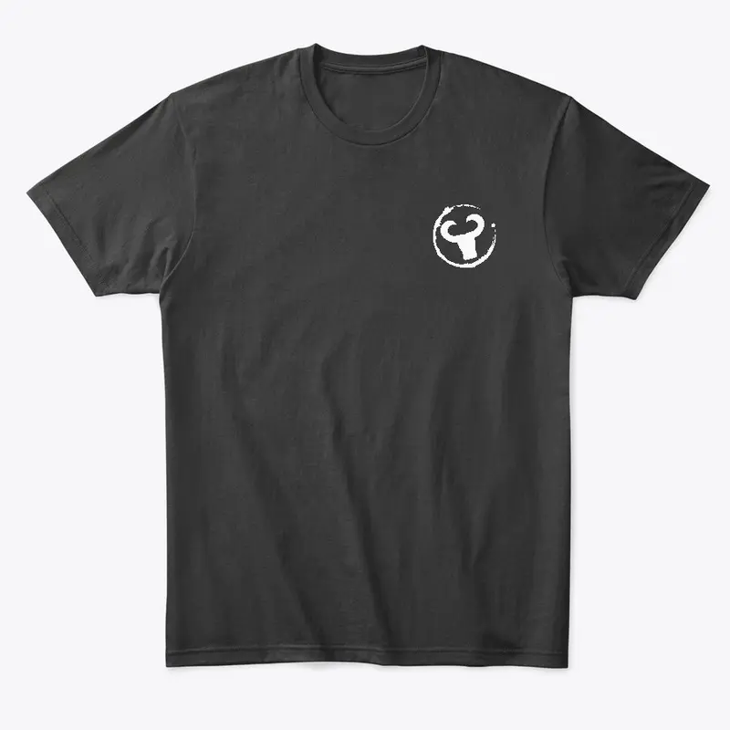 Mens Color Comfort Sleeve Logo Tee